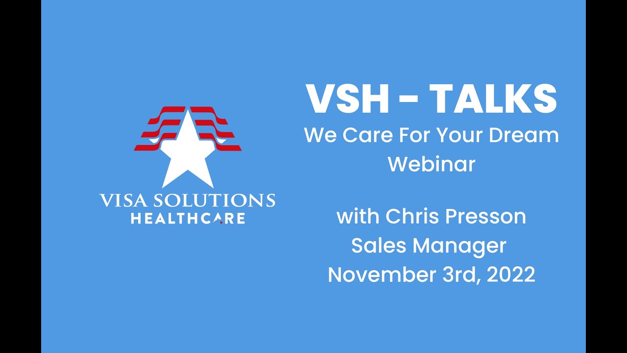 VSH Talks - We Care For Your Dream Webinar Placement Process