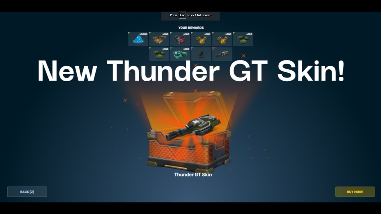 New Thunder GT Skin!
