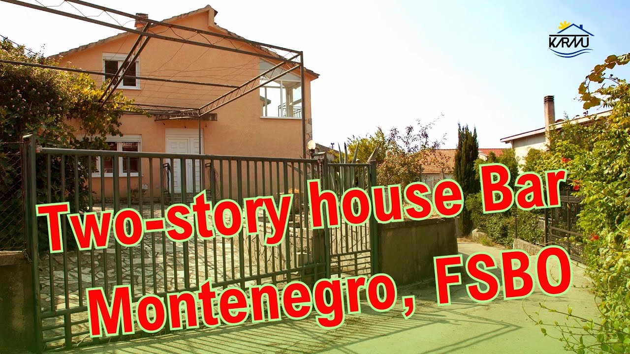 Two story house Bar Montenegro, FSBO