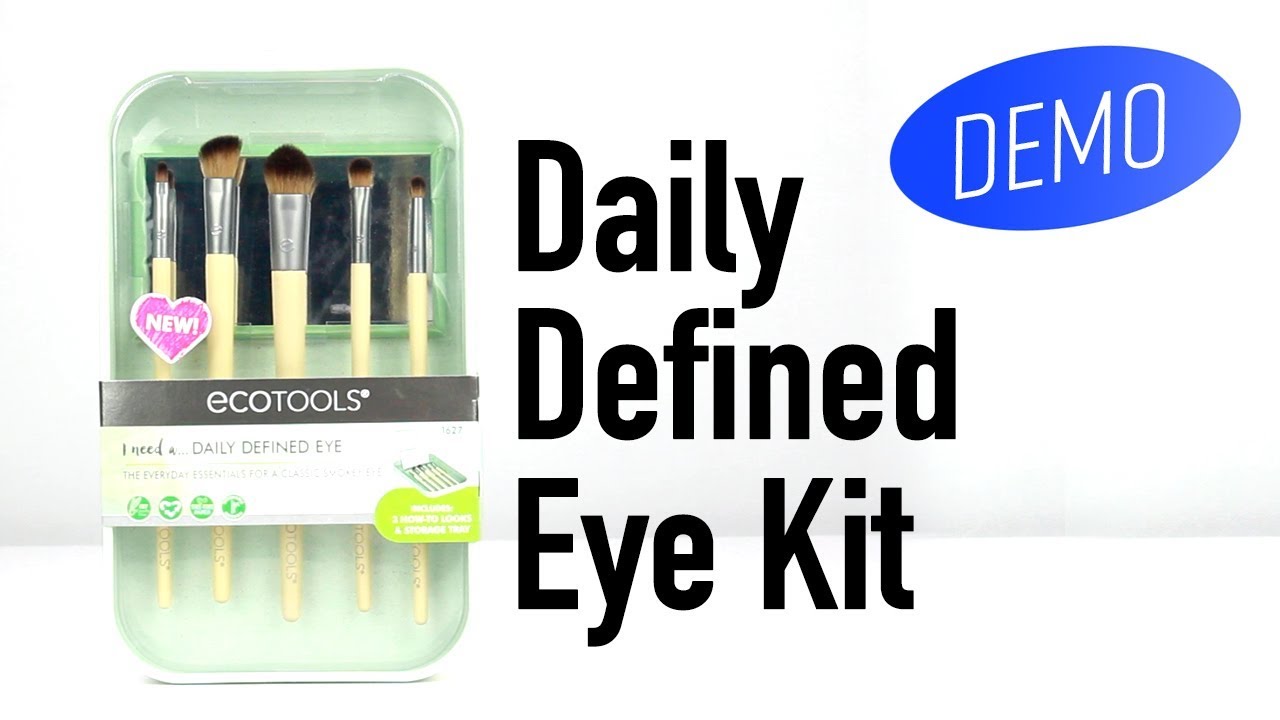 EcoTools Daily Defined Eye Kit Review