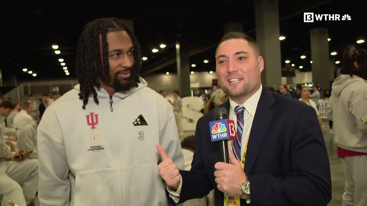 Dominic Miranda goes 1 on 1 with Indianapolis native and IU WR Omar Cooper Jr. ahead of Title game