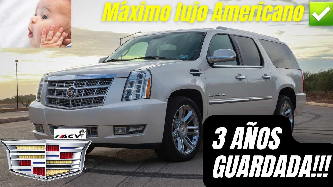 La MEJOR SUV de tamaño COMPLETO en 2013 | Cadillac Escalade PLATINUM XL | review en español