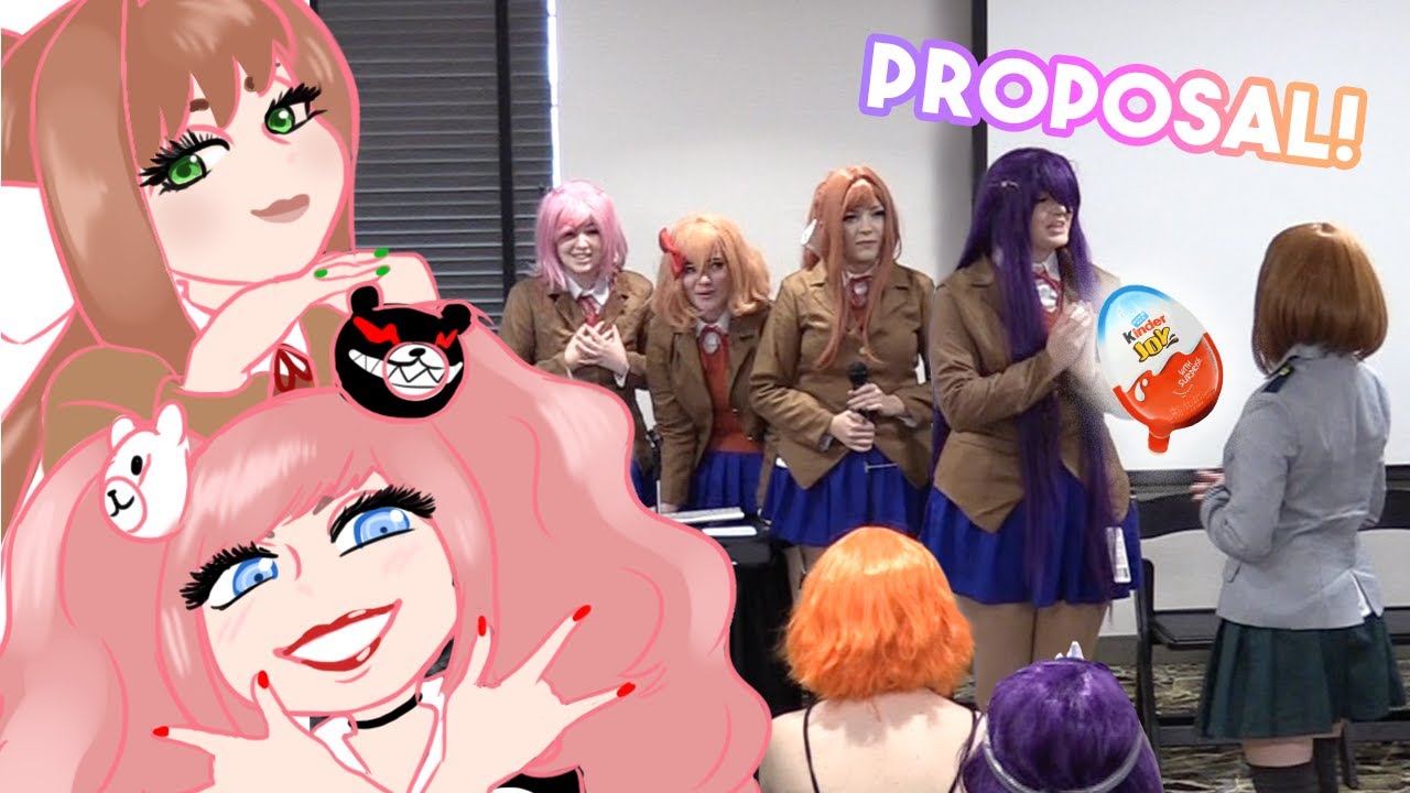 JUNKO x MONIKA ? ~Doki Doki Dating Panel~ | DDLC Cosplay [Tokyo in Tulsa 2019]