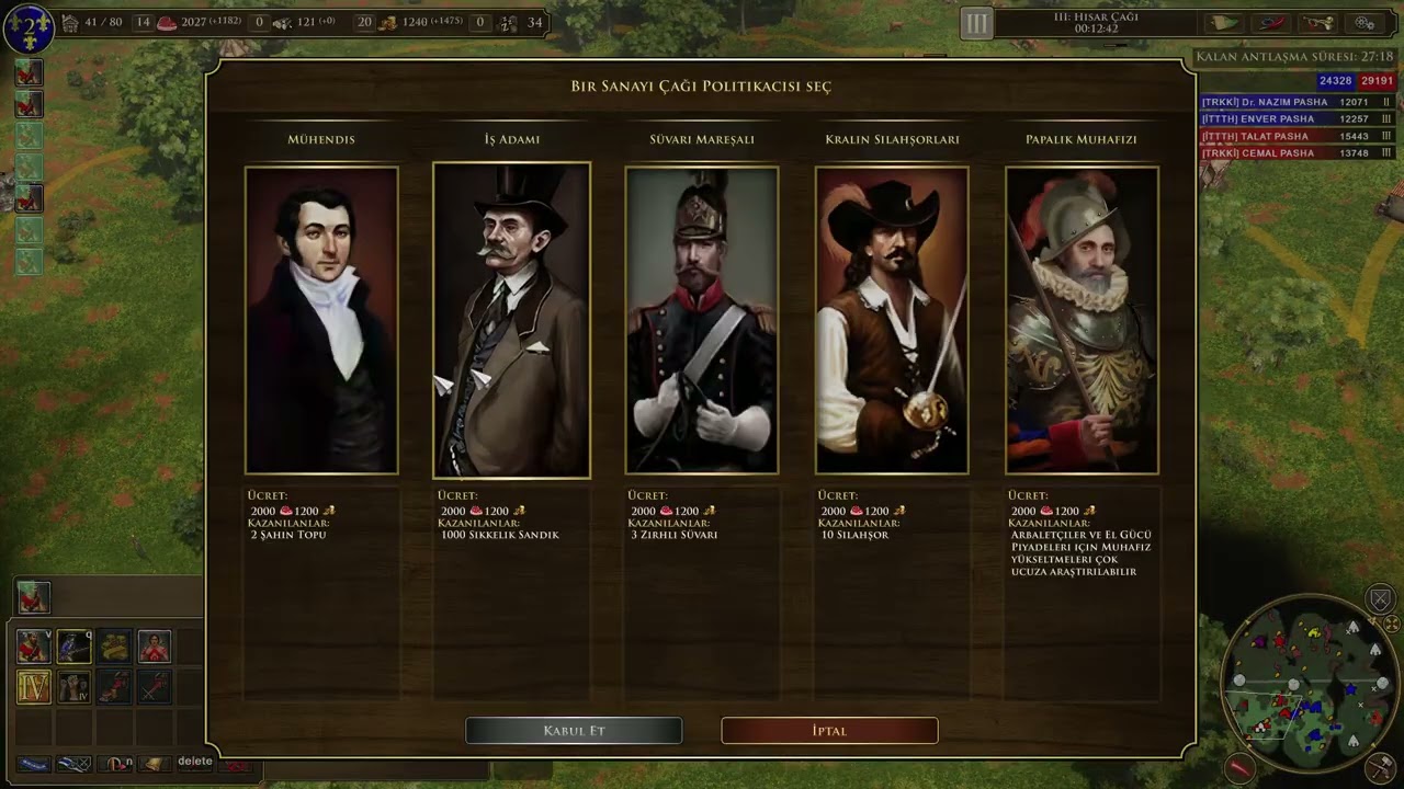 Age of Empires III  Definitive Edition  TALAT PAŞA ENVERİ ORTADA TOKATLADI ...