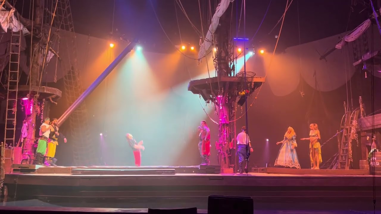 Pirate Trampoline Acrobatics @ Pirates Dinner Adventure
