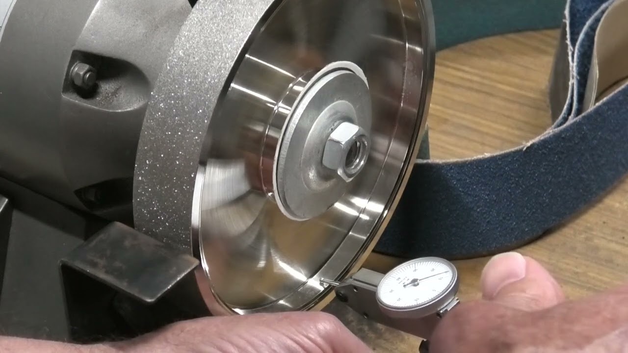 A new CBN wheel to try out. Very cheap.