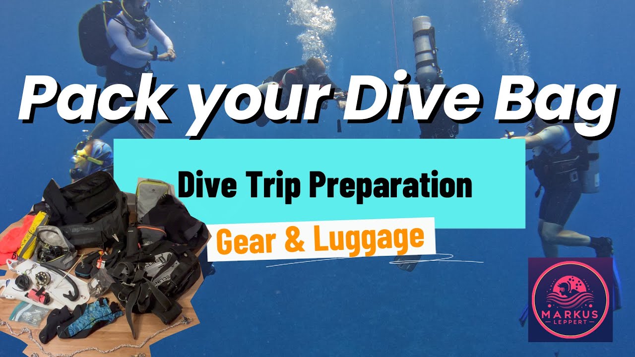 Dive Luggage Packing Guide: How to Pack Your Dive Gear for Travel and Liveaboard Adventures!