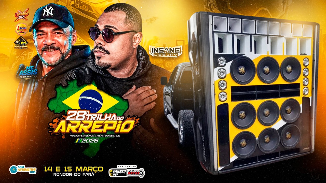 28ª TRILHA DO ARREPIO (RONDON DO PARÁ - PA) - INSANE DJ E MC ASSIS AO VIVO