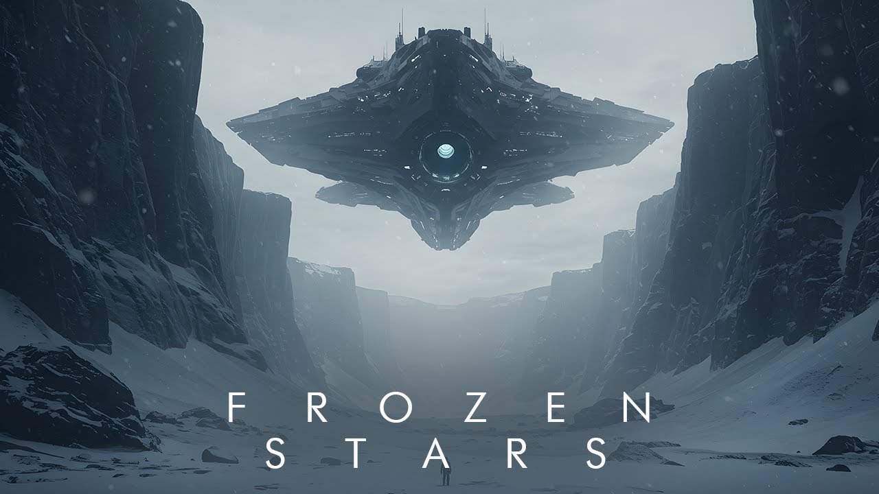 FROZEN STARS | Dark Dystopian Ambient | Alien World Soundscape | Dystopian Ambience, Background