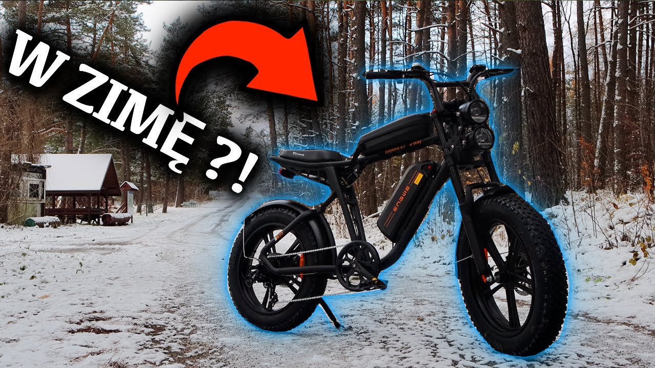 60km/h Rowerem Elektrycznym w Zimę - Engwe M20 (Geekbuying.com)