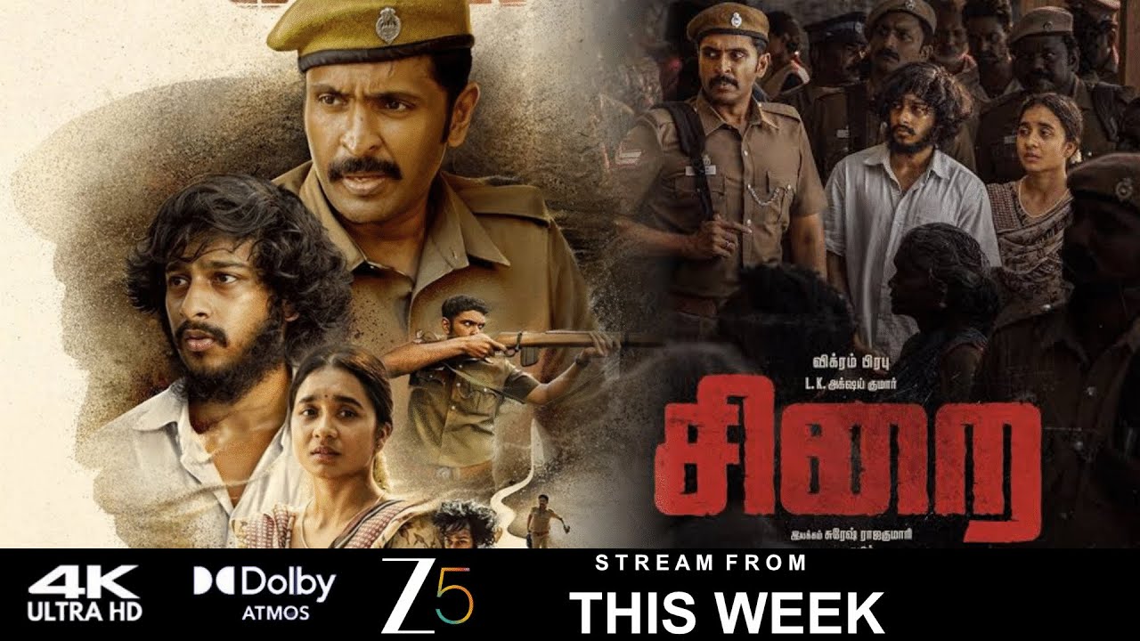 Sirai Tamil Movie Final OTT Release Date Review | Vikram Prabhu | Zee5 