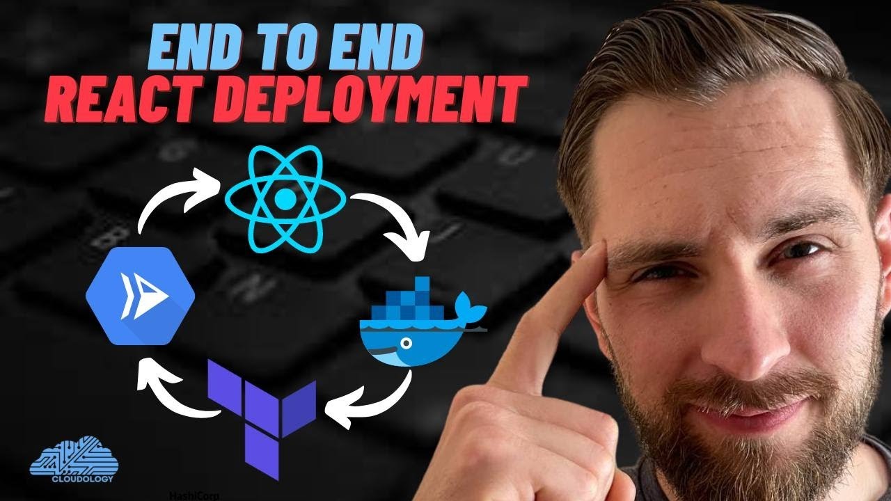 End to End React App Deployment with Terraform and Cloud Run