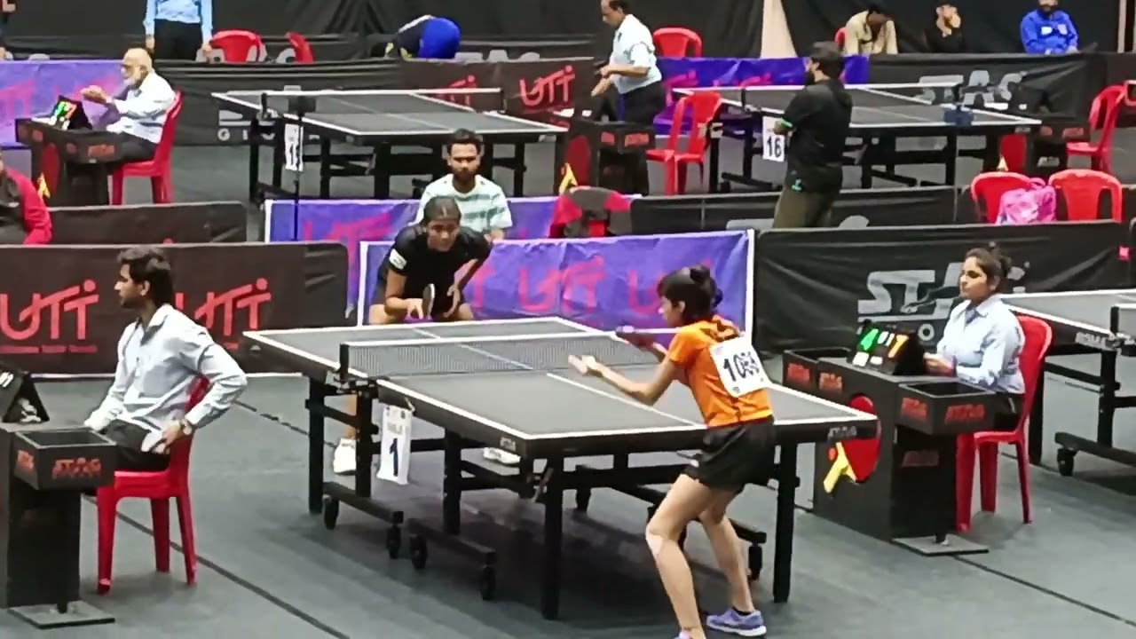 Utt National Ranking Table Tennis Championship 2025 Indore Under 15 Girls Round 32.