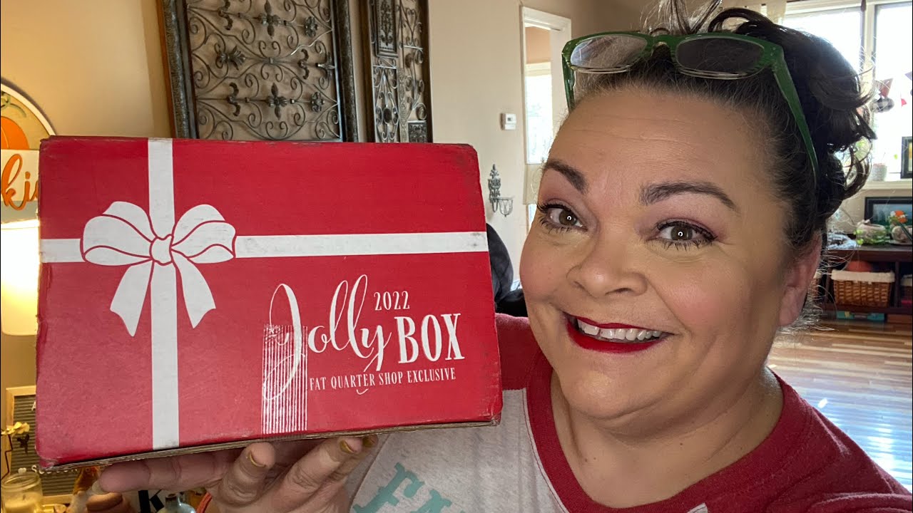 2022 Jolly Box from Fat Quarter Shop - Limited Edition