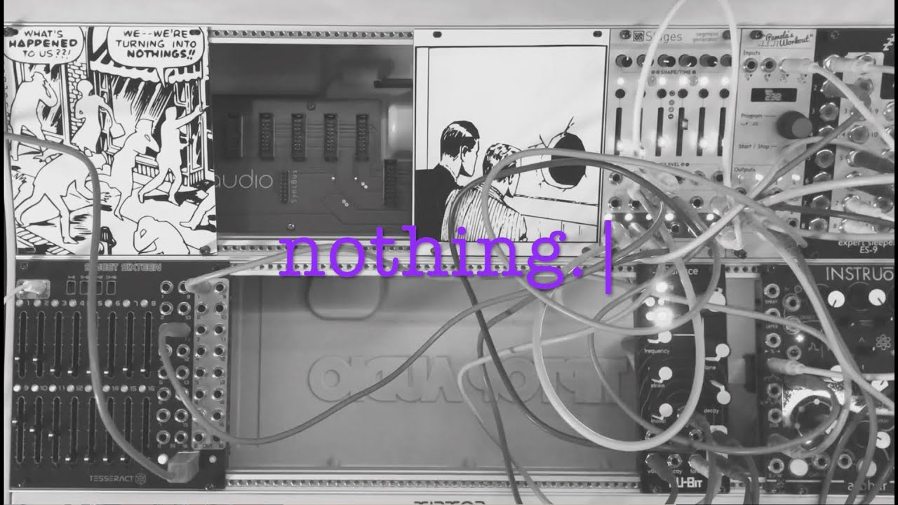 nothing. | Violin + Eurorack ambient