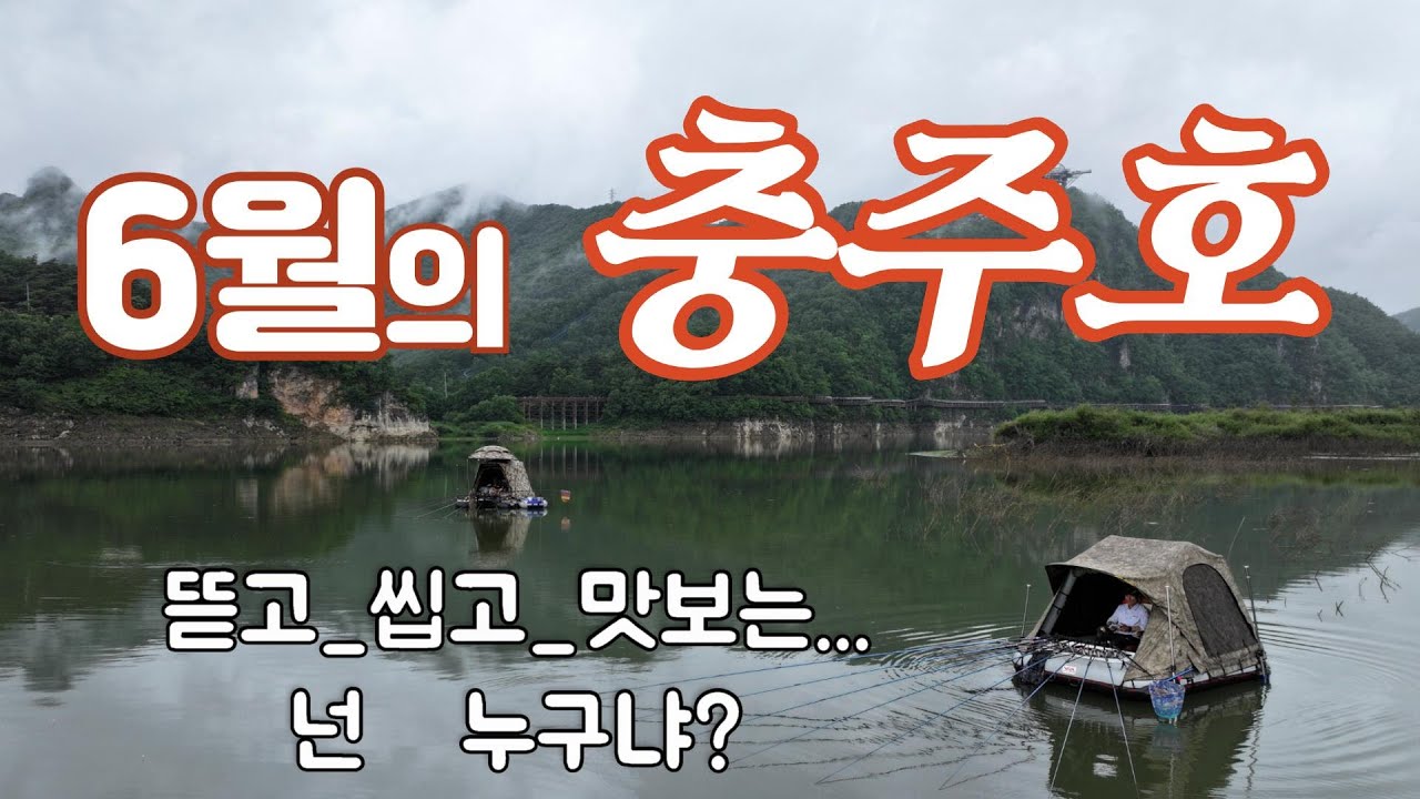 235회 6월의 충주호/줄줄이 비엔나 붕어/뜯고_씹고_맛보는 넌 누구냐?/붕어낚시/대한민국 낚시계 최초 드론 항공촬영/떡밥낚시/죽림의하늘바라기/풍경과 음악이 있는 낚시여행