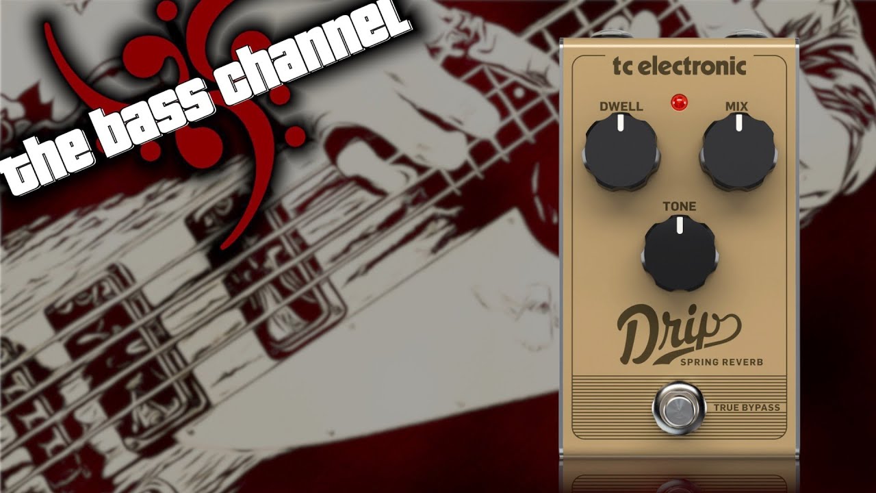 TC Electronic Drip Spring Reverb Bass Demo