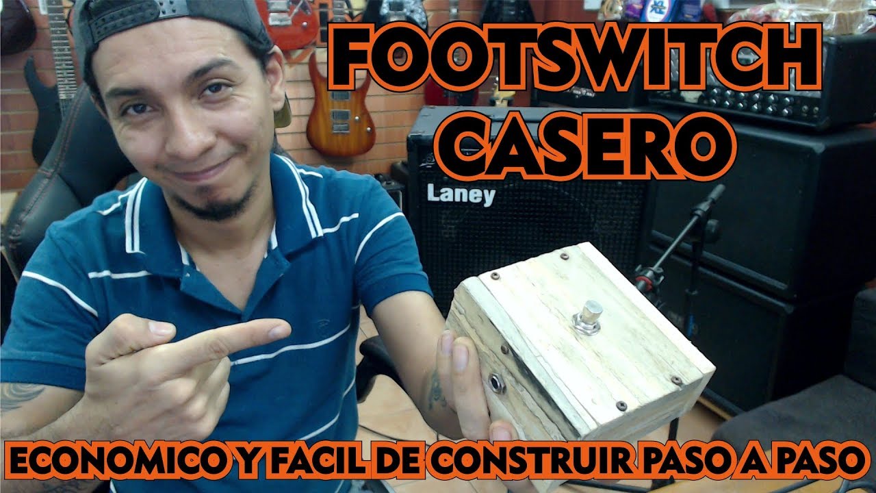 FABRICANDO footswitch casero  para amplificador