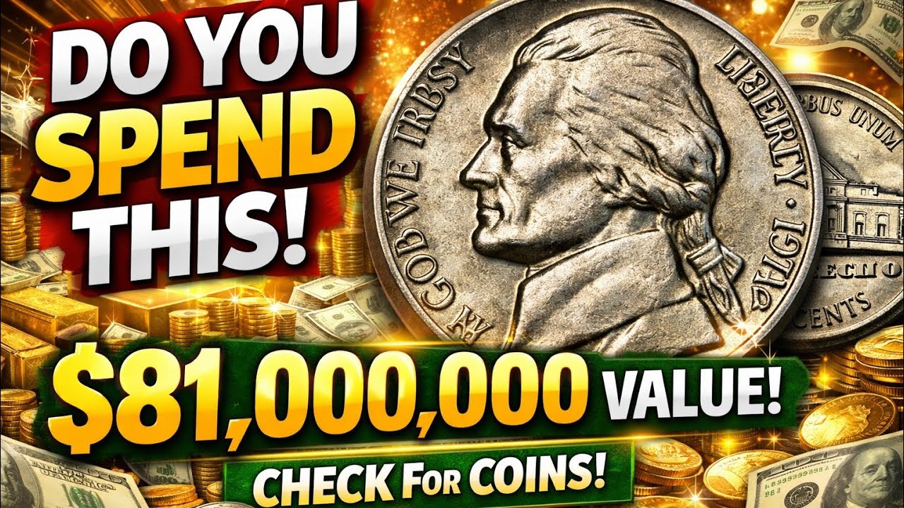 1971-D Five Cent Coin Worth Hundreds of Dollars? Check Your Pocket Change!