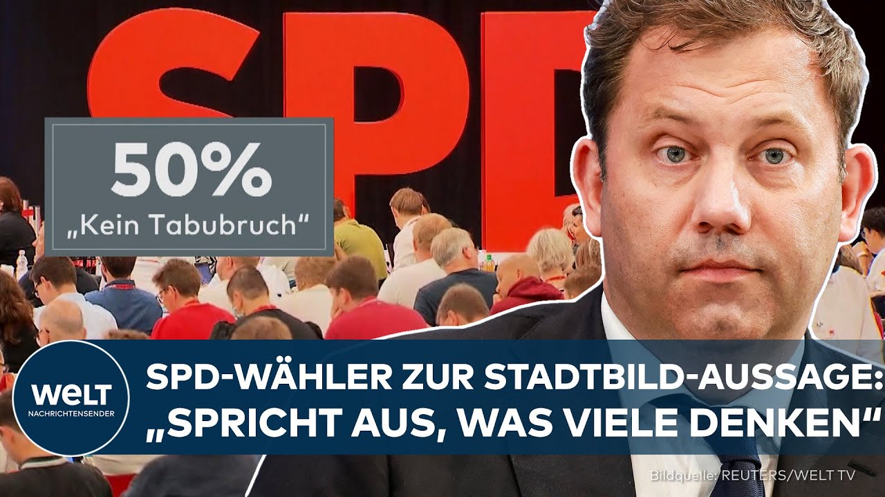 STADTBILD-DEBATTE: SPD-W&auml;hler stehen hinter Merz&rsquo; Aussage  &ndash; Partei entfernt sich weiter vom W&auml;hler!