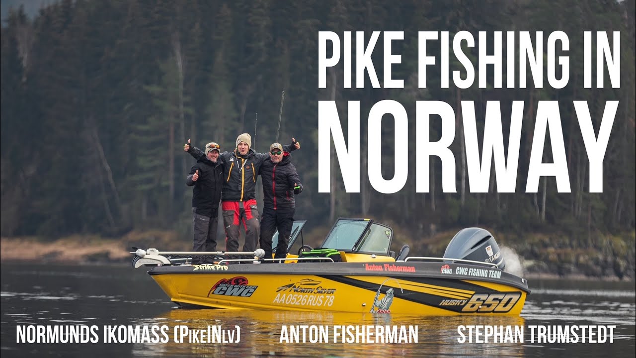 Рыбалка в Норвегии. Pike Fishing in Norway with Stefan 