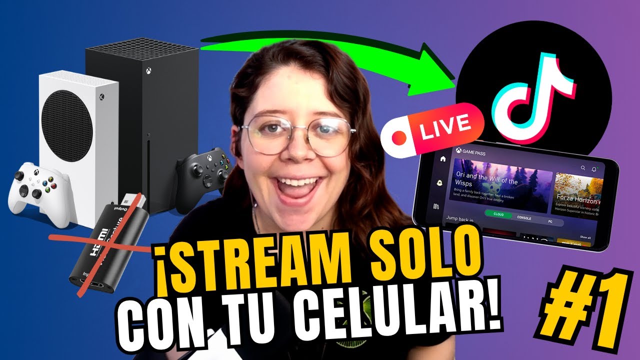 Transmite desde tu XBOX a TikTok SOLO con tu celular (¡Sin capturadora ni PC!)