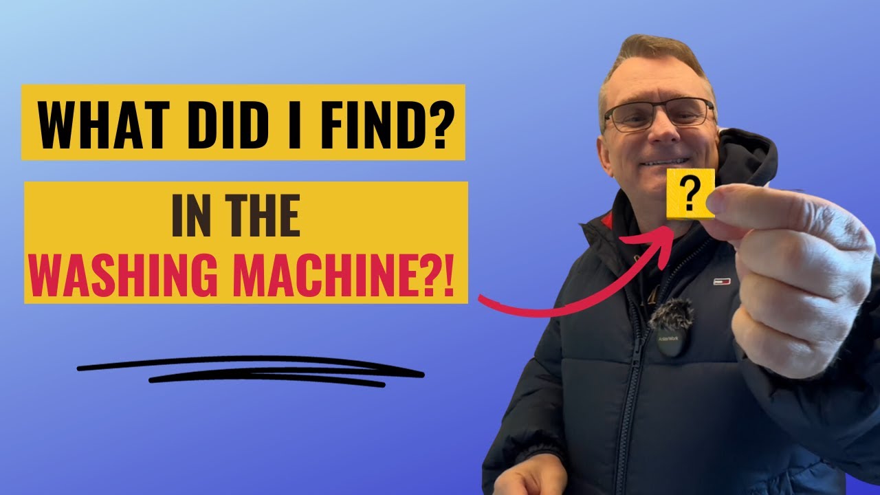 I Found This In A WASHING MACHINE?!