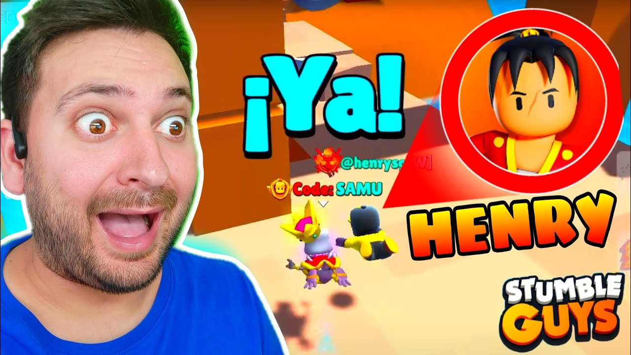 🔥 SAMU vs HENRY en STUMBLE GUYS!! 🔥 DUELO de YOUTUBERS