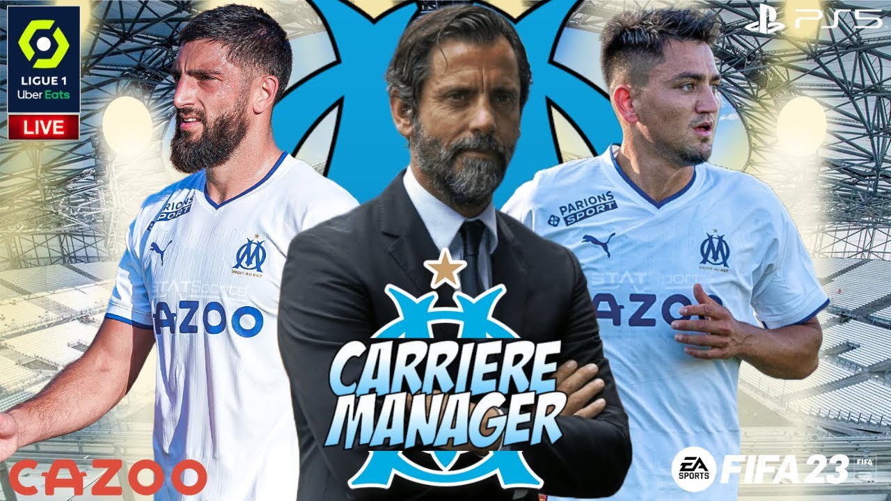🔴[LIVE FIFA 23 PS5]🔴 #3 CARRIERE OM / DEBUT LDC / UN D&Eacute;PLACEMENT IMPORTANT ! JE TEST VEGA EN BU ! /
