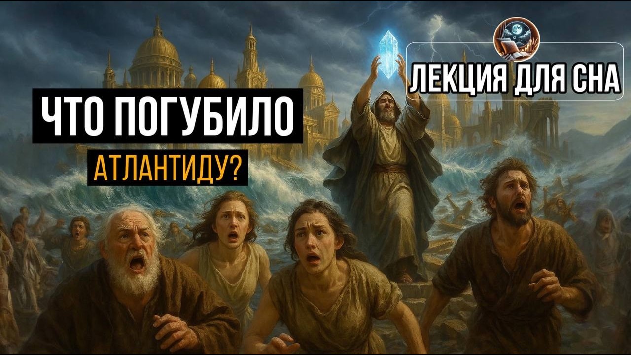 ЛЕКЦИЯ ДЛЯ СНА🌙 Атлантида: История Исчезнувшей Цивилизации