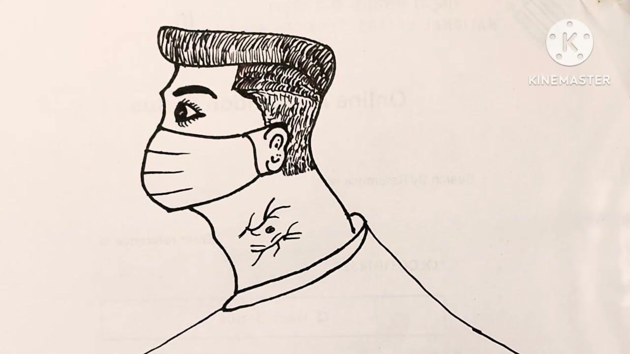 Easy beautiful drowning step by step Man face drawing lapside ll Easy coloring Man face painting 
