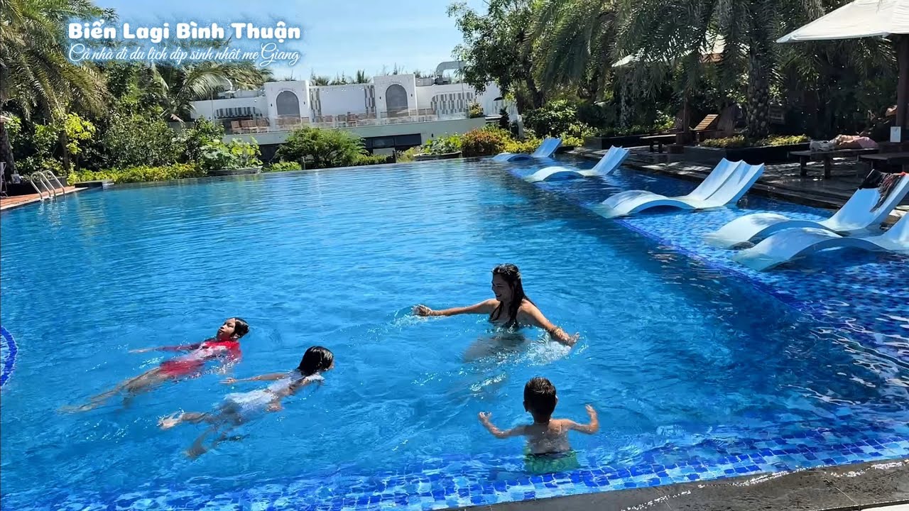 Trải nghiệm lần đầu ở Resort Lagi biển Bình Thuận cùng gia đình Lynh Giang 