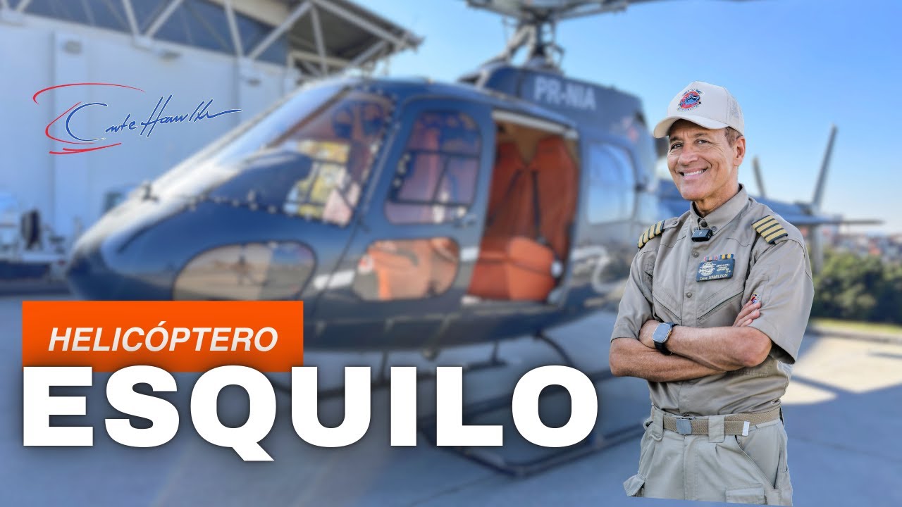 Helicóptero Esquilo curiosidades e histórias que  passei com essa maquina!