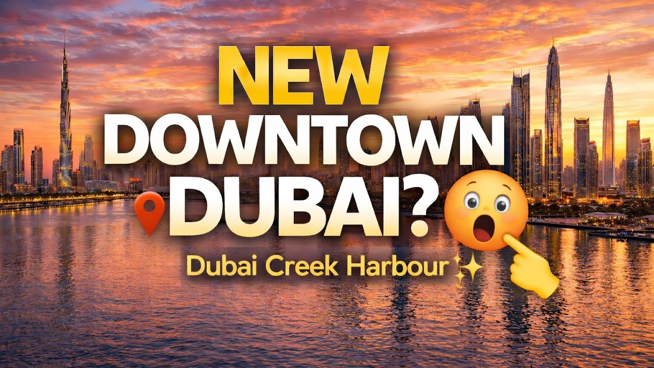 🔥 Dubai Creek Harbour 🇦🇪✨ | Dubai’s Next Downtown? 🌇