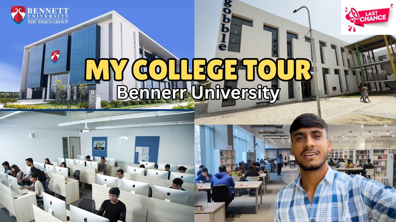 Bennett University (Times of India Group) Campus Tour 😱 || Admissions 2025 ??