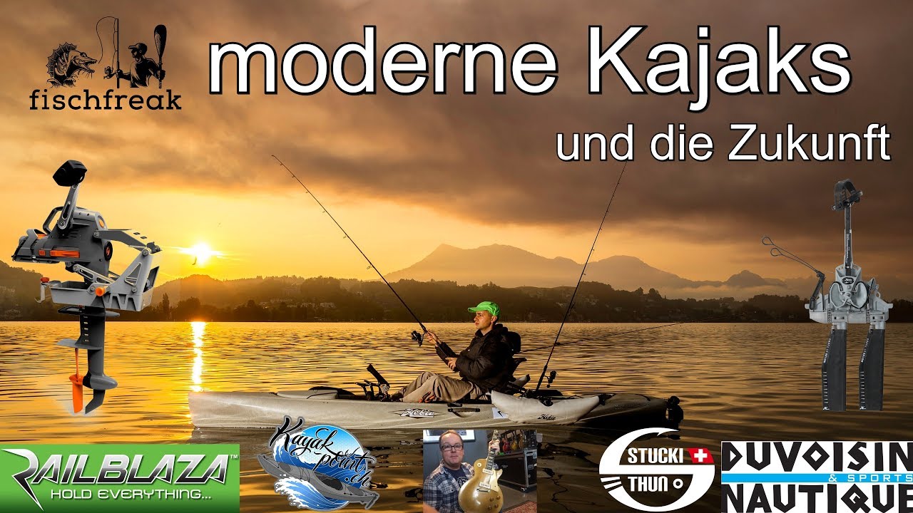 moderne (pedal) KAJAKS und die zukunft.
