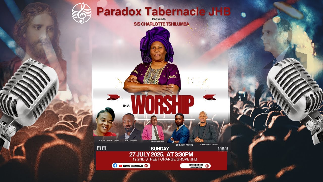 Concert: Sis Charlotte Tshilumba at Paradox Tabernacle