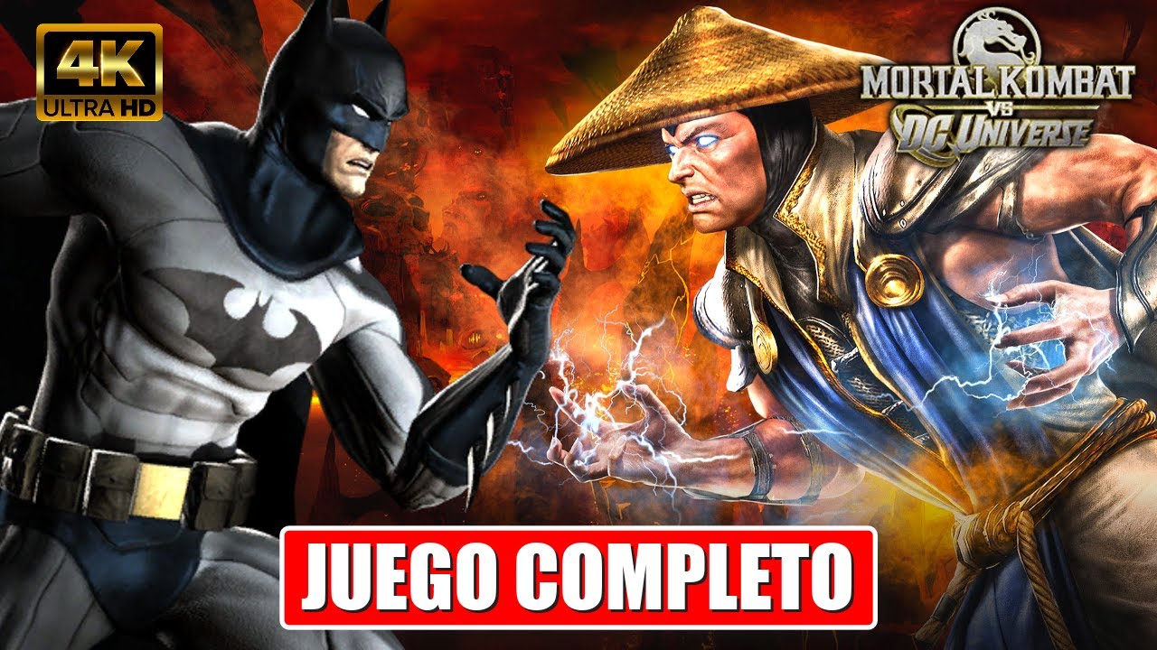 MORTAL KOMBAT VS DC UNIVERSE [4K] Juego Completo ESPAÑOL - Historia Completa (PS3 4K ULTRA HD)