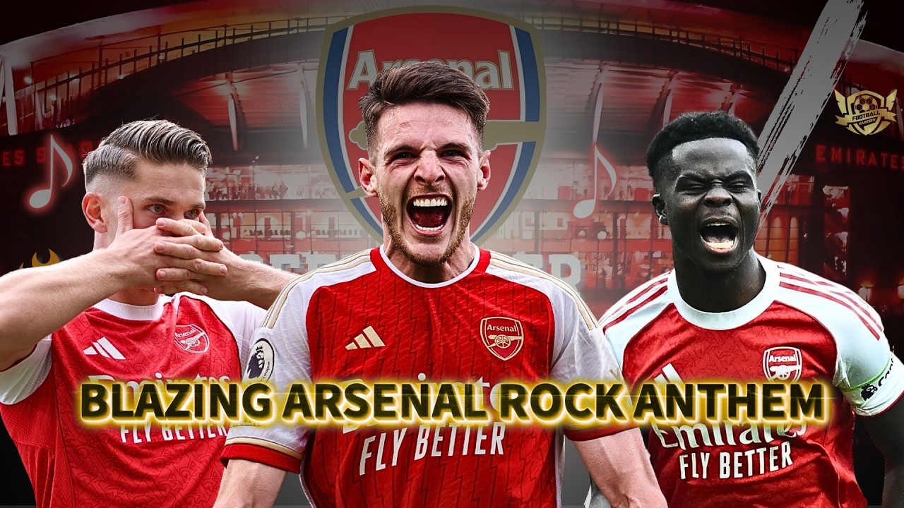 NORTH LONDON IS RED 🔥 | BLAZING ARSENAL ROCK ANTHEM