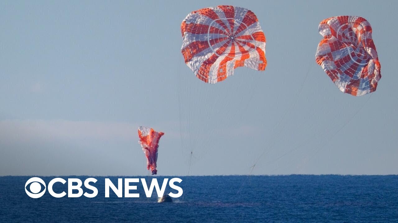 NASA holds press conference after Artemis II splashdown