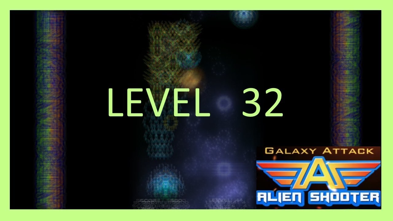 Tutorial Galaxy Attack Alien Shooter Level 32 / no hack (Boss 8 Twins Culi)