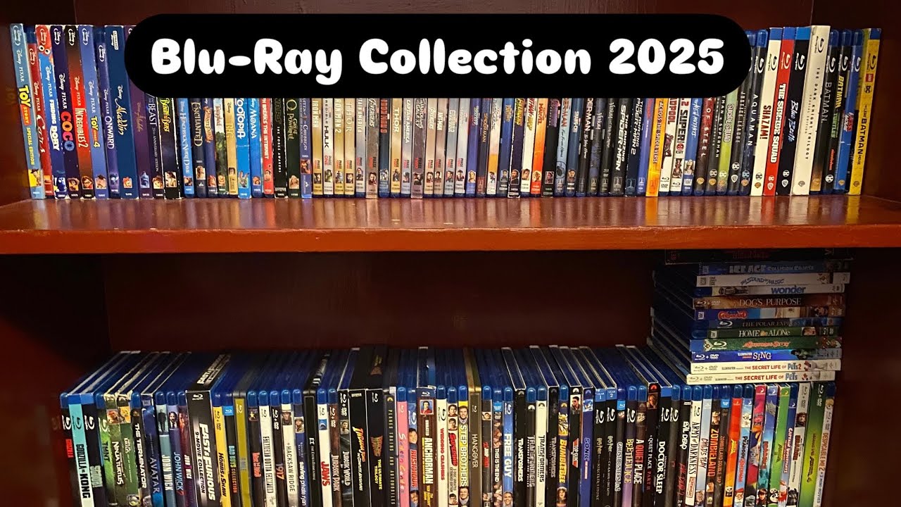 My complete Blu-Ray collection 2025!