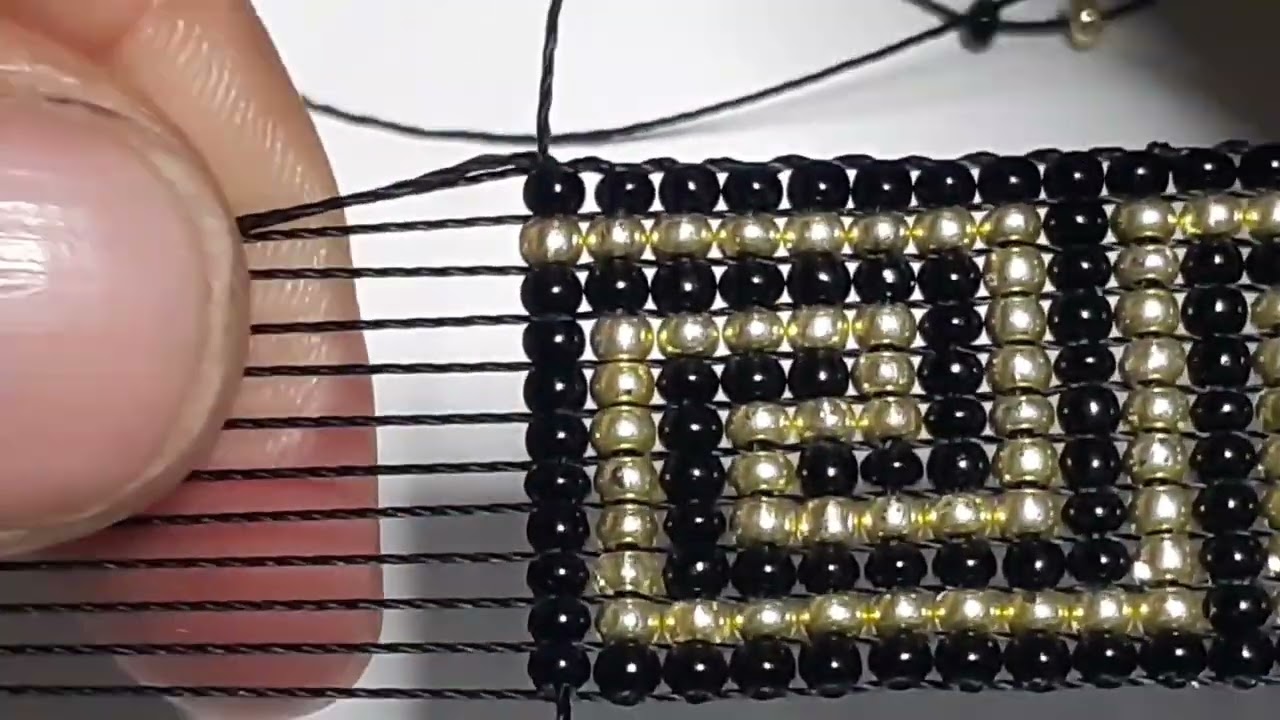 Cómo agregar mas hilo al tejido de Mostacilla en telar.