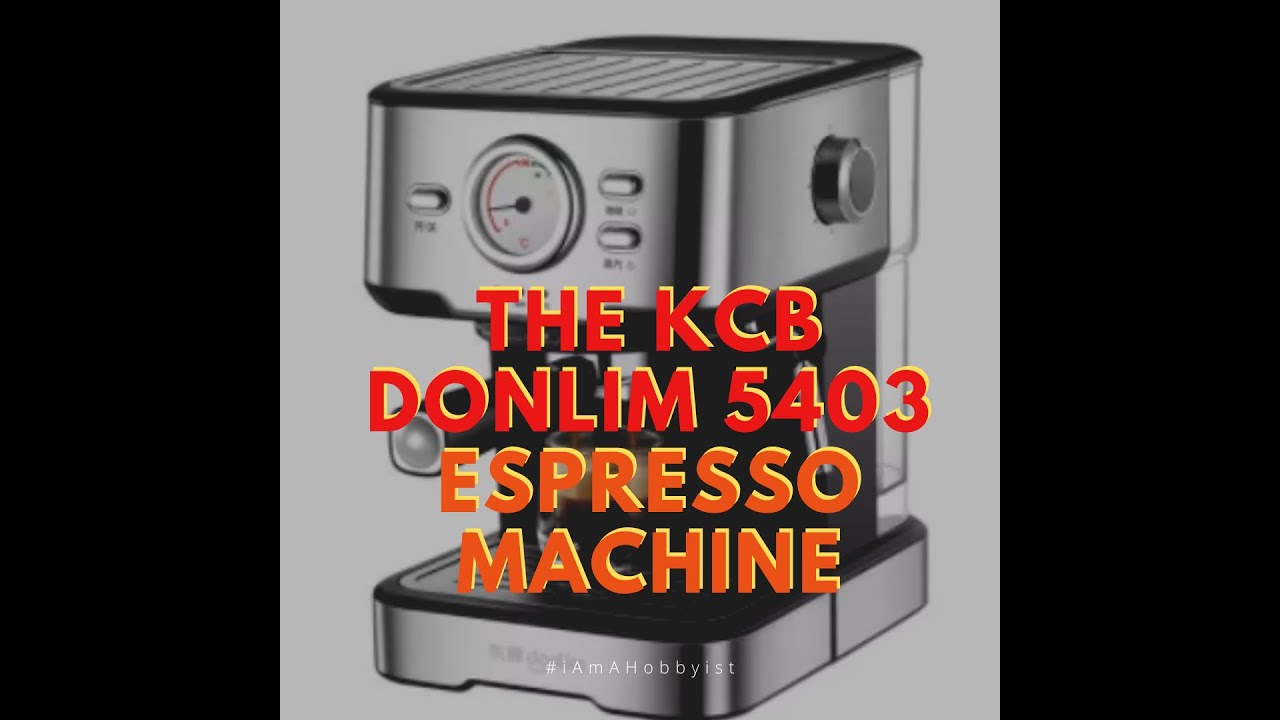 DONLIM KCB 5403 Espresso  Machine
