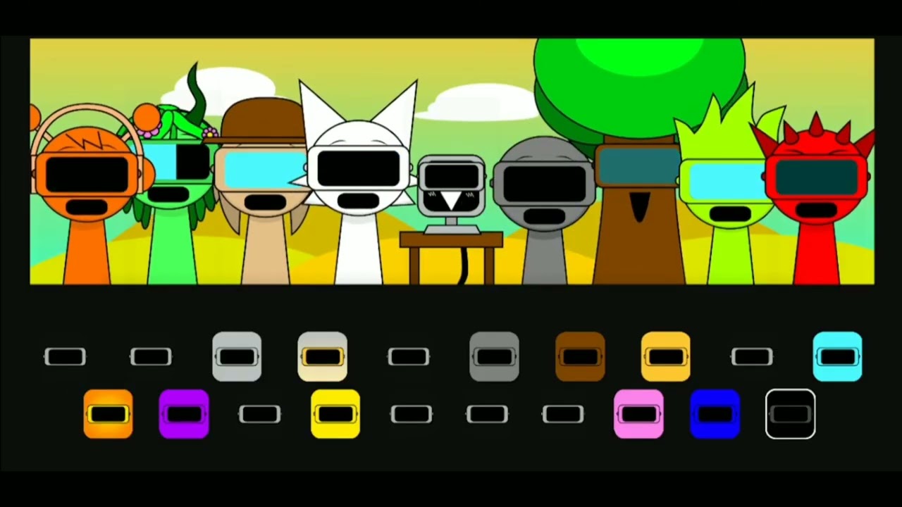 Incredibox Sprunki Но всё — это Гарнольд 🤖 Геймплей, где каждый персонаж становится Гарнольдом
