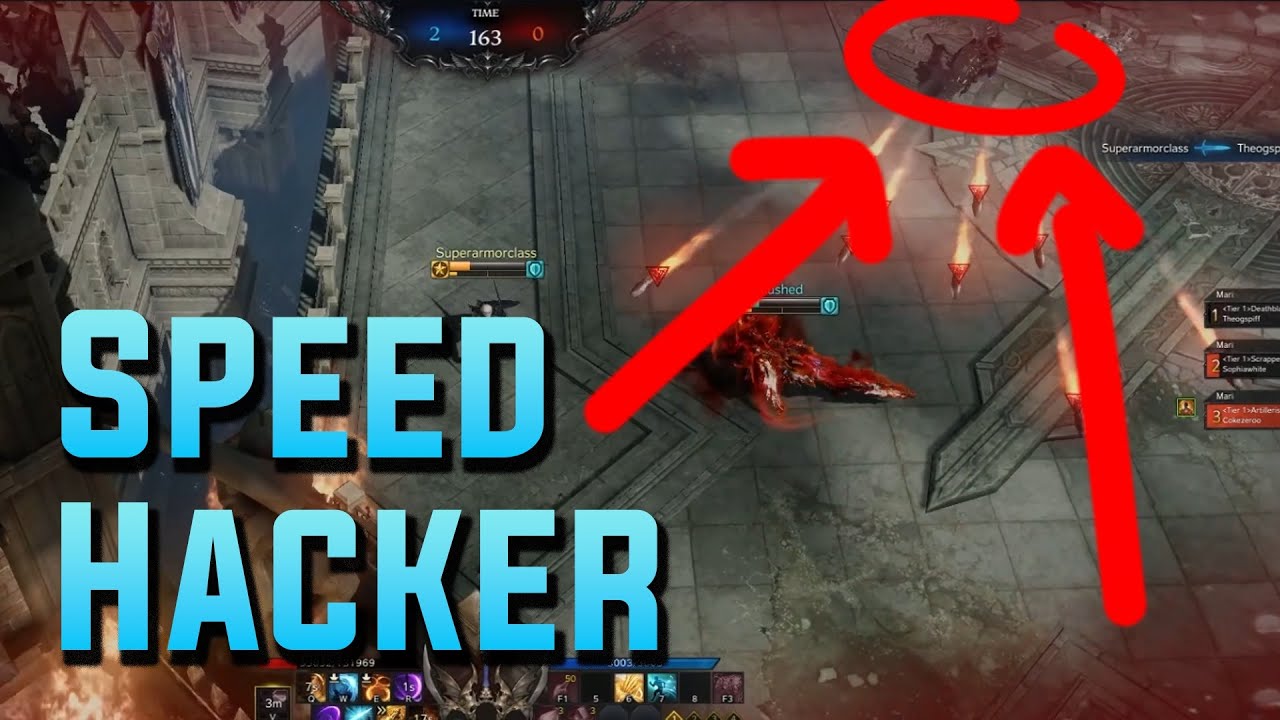 Lost Ark PvP Deathblade 2v3 Against Hacker