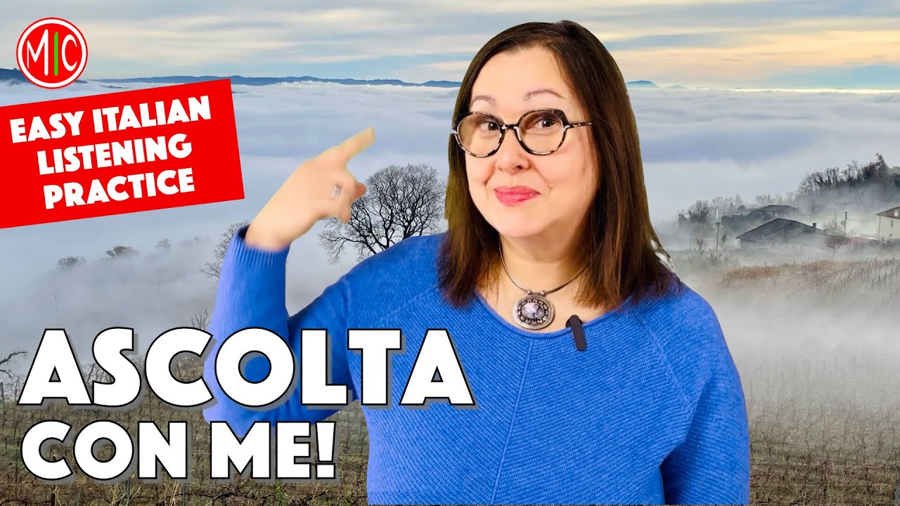 Ascolta con me! Easy Italian Listening Practice for 2026 (Learn Italian A2)