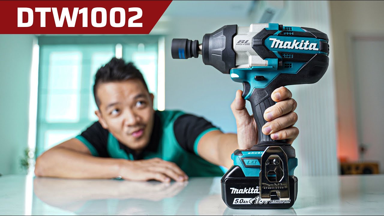 Máy Vặn Bu Lông Makita DTW1002 - 1 Điểm Vô Cùng Lạ Trên Thân Máy Mà Rất Hiếm Máy Trang Bị