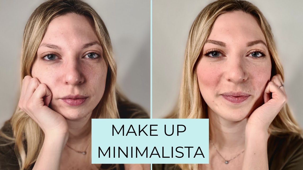TRUCCO MINIMAL: come creare un trucco SEMPLICE con effetto NATURALE | Minimalismo e Make up Tutorial