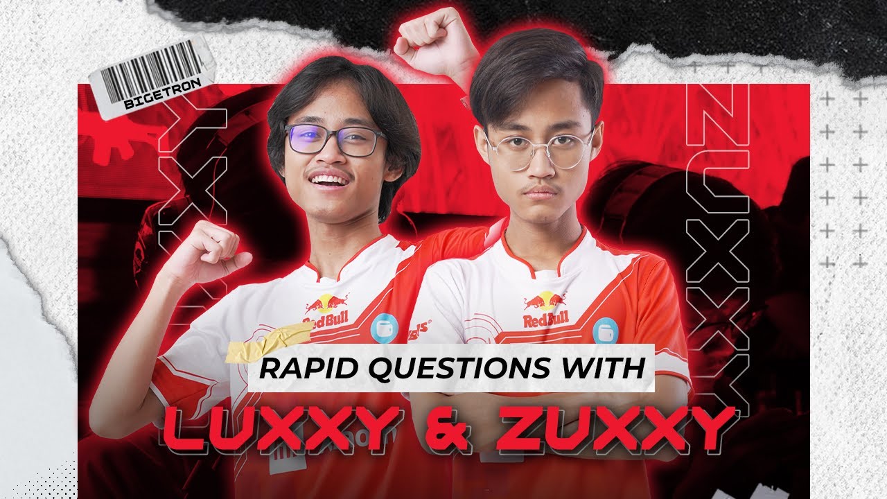 KALAU MAU JADI PRO PLAYER HARUS GINI! - Rapid Question with BTR Zuxxy and BTR Luxxy | Bigetron TV